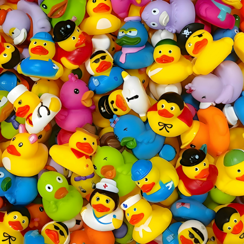 Bulk Packs - Ducks Only-duckduckjeep-offroad-wrangler-gladiator-3d-jeep duck-custom duck-Jeep-The Quacktory-Fun Jeep Ducks-Ducks4Jeep