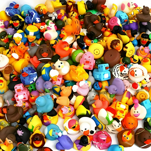 Bulk Packs - Ducks Only-duckduckjeep-offroad-wrangler-gladiator-3d-jeep duck-custom duck-Jeep-The Quacktory-Fun Jeep Ducks-Ducks4Jeep