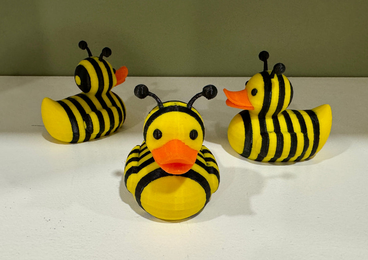 Bumble Bee Duck-duckduckjeep-offroad-wrangler-gladiator-3d-jeep duck-custom duck-Jeep-The Quacktory-Fun Jeep Ducks-Ducks4Jeep