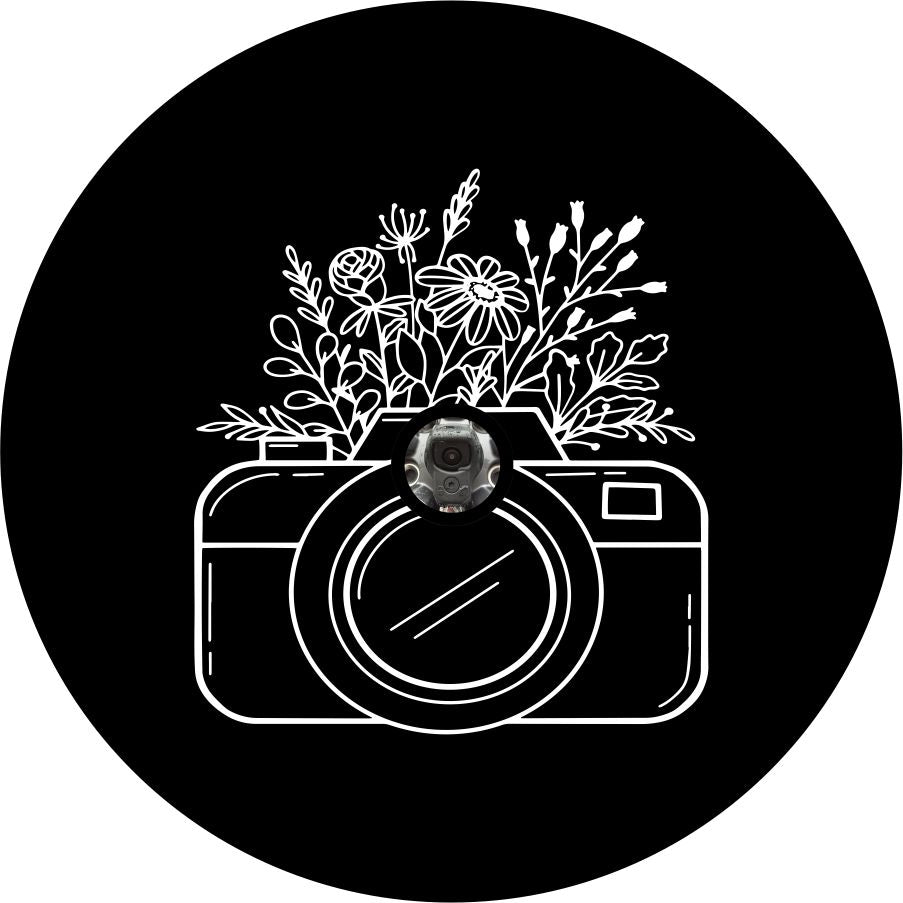 Camera with Flowers-duckduckjeep-offroad-wrangler-gladiator-3d-jeep duck-custom duck-Jeep-The Quacktory-Fun Jeep Ducks-Ducks4Jeep