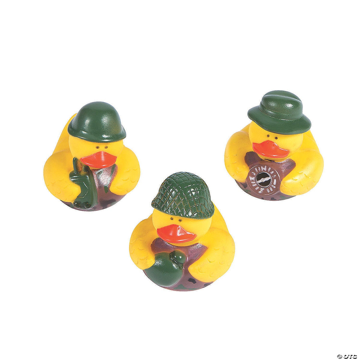 Camo Rubber Ducks - by the dozen-duckduckjeep-offroad-wrangler-gladiator-3d-jeep duck-custom duck-Jeep-The Quacktory-Fun Jeep Ducks-Ducks4Jeep