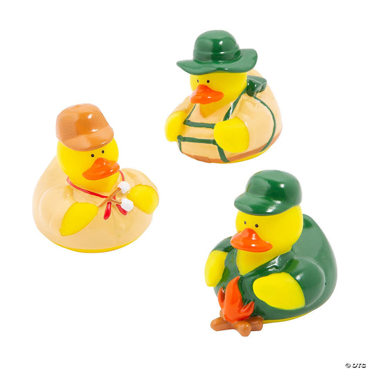 Camping Rubber Ducks - by the dozen-duckduckjeep-offroad-wrangler-gladiator-3d-jeep duck-custom duck-Jeep-The Quacktory-Fun Jeep Ducks-Ducks4Jeep
