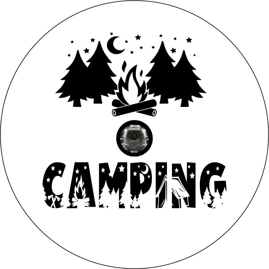 Camping with Fire and Trees-duckduckjeep-offroad-wrangler-gladiator-3d-jeep duck-custom duck-Jeep-The Quacktory-Fun Jeep Ducks-Ducks4Jeep