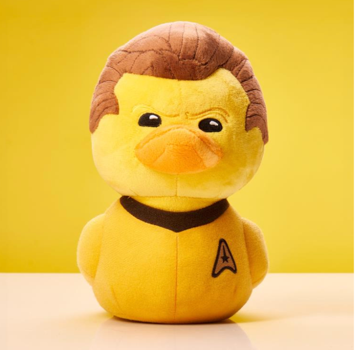 Captain James T. Kirk TUBBZ Duck Plushie-duckduckjeep-offroad-wrangler-gladiator-3d-jeep duck-custom duck-Jeep-The Quacktory-Fun Jeep Ducks-Ducks4Jeep