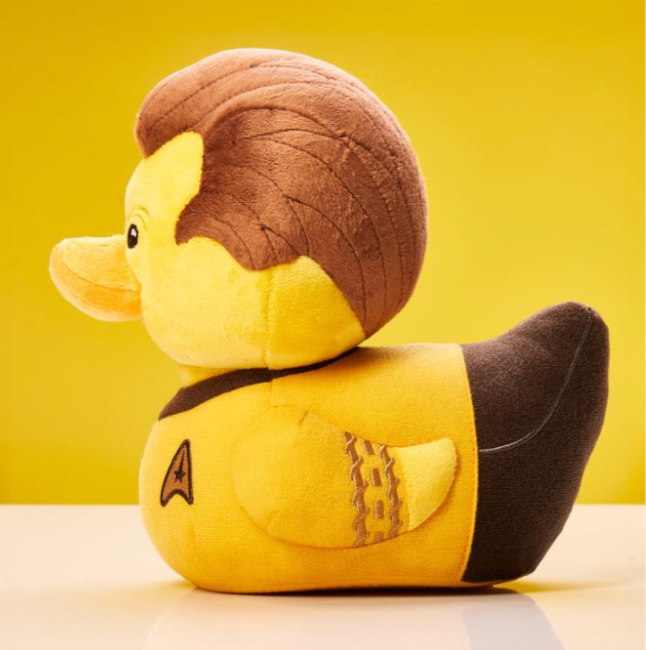 Captain James T. Kirk TUBBZ Duck Plushie-duckduckjeep-offroad-wrangler-gladiator-3d-jeep duck-custom duck-Jeep-The Quacktory-Fun Jeep Ducks-Ducks4Jeep