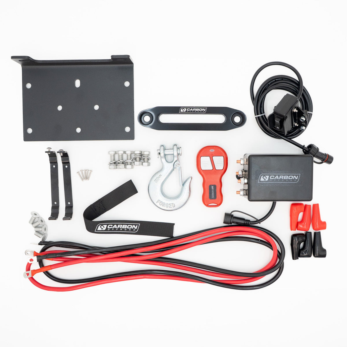 Carbon 4.5k 4500lb ATV/Trailer Winch-duckduckjeep-offroad-wrangler-gladiator-3d-jeep duck-custom duck-Jeep-The Quacktory-Fun Jeep Ducks-Ducks4Jeep