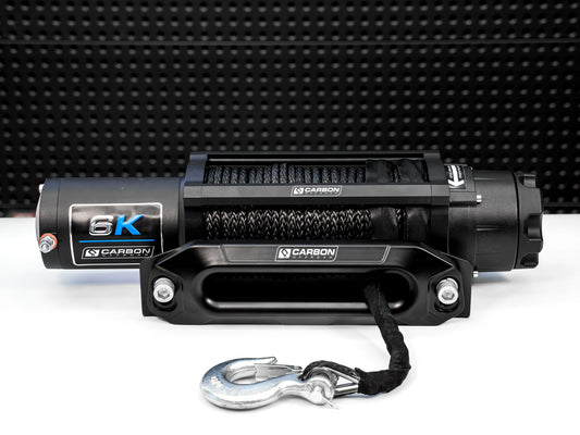 Carbon Offroad Long Drum 6000lb ATV/Small 4X4 Winch-duckduckjeep-offroad-wrangler-gladiator-3d-jeep duck-custom duck-Jeep-The Quacktory-Fun Jeep Ducks-Ducks4Jeep