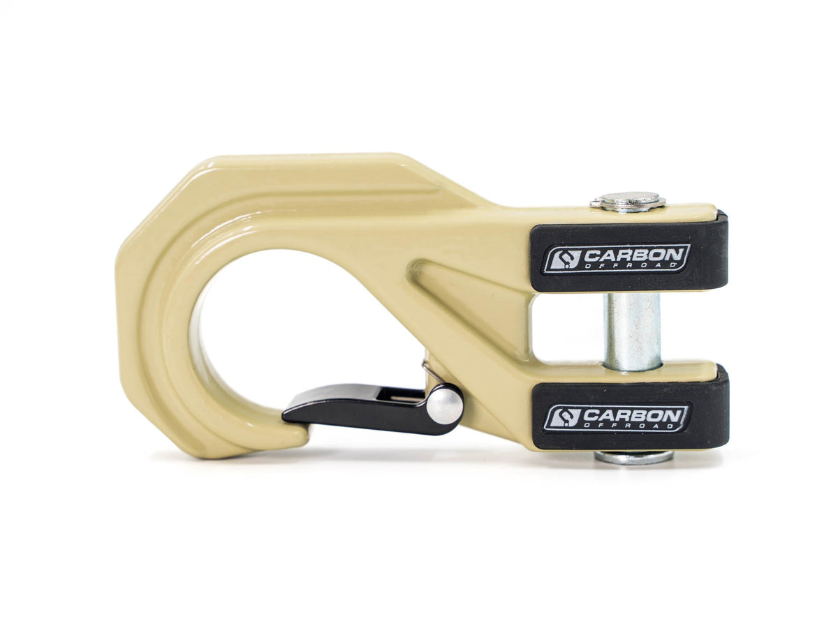 Carbon Offroad Mega Pro Winch Hook-duckduckjeep-offroad-wrangler-gladiator-3d-jeep duck-custom duck-Jeep-The Quacktory-Fun Jeep Ducks-Ducks4Jeep