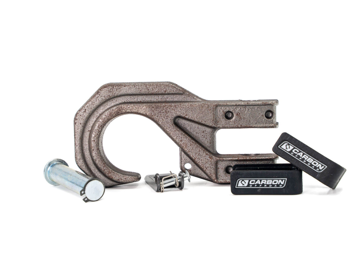 Carbon Offroad Mega Pro Winch Hook-duckduckjeep-offroad-wrangler-gladiator-3d-jeep duck-custom duck-Jeep-The Quacktory-Fun Jeep Ducks-Ducks4Jeep