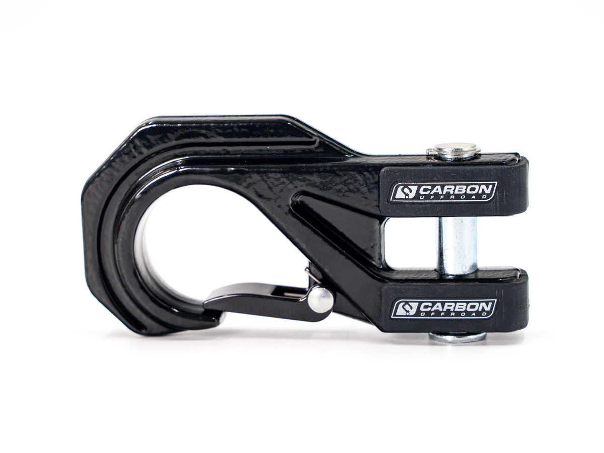 Carbon Offroad Mega Pro Winch Hook-duckduckjeep-offroad-wrangler-gladiator-3d-jeep duck-custom duck-Jeep-The Quacktory-Fun Jeep Ducks-Ducks4Jeep