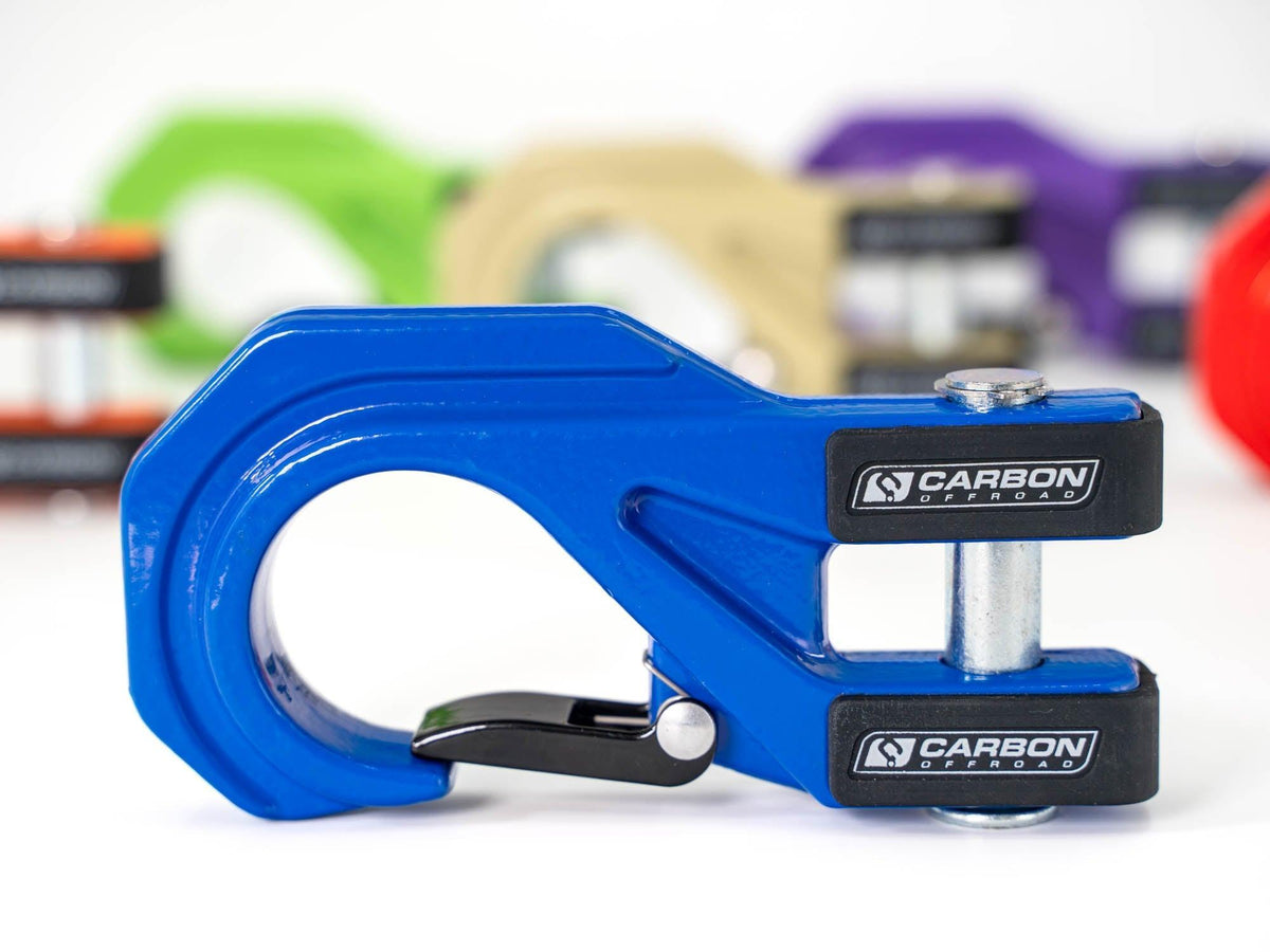 Carbon Offroad Mega Pro Winch Hook-duckduckjeep-offroad-wrangler-gladiator-3d-jeep duck-custom duck-Jeep-The Quacktory-Fun Jeep Ducks-Ducks4Jeep