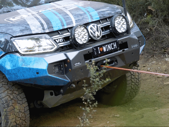 Carbon Offroad Monkey Fist 10T Recovery Ring-duckduckjeep-offroad-wrangler-gladiator-3d-jeep duck-custom duck-Jeep-The Quacktory-Fun Jeep Ducks-Ducks4Jeep