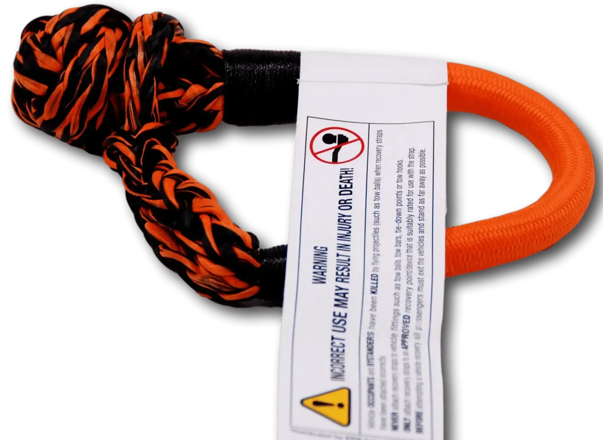 Carbon Offroad Monkey Fist 15T Synthetic Soft Shackle-duckduckjeep-offroad-wrangler-gladiator-3d-jeep duck-custom duck-Jeep-The Quacktory-Fun Jeep Ducks-Ducks4Jeep