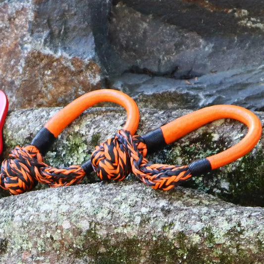 Carbon Offroad Monkey Fist 15T Synthetic Soft Shackle-duckduckjeep-offroad-wrangler-gladiator-3d-jeep duck-custom duck-Jeep-The Quacktory-Fun Jeep Ducks-Ducks4Jeep