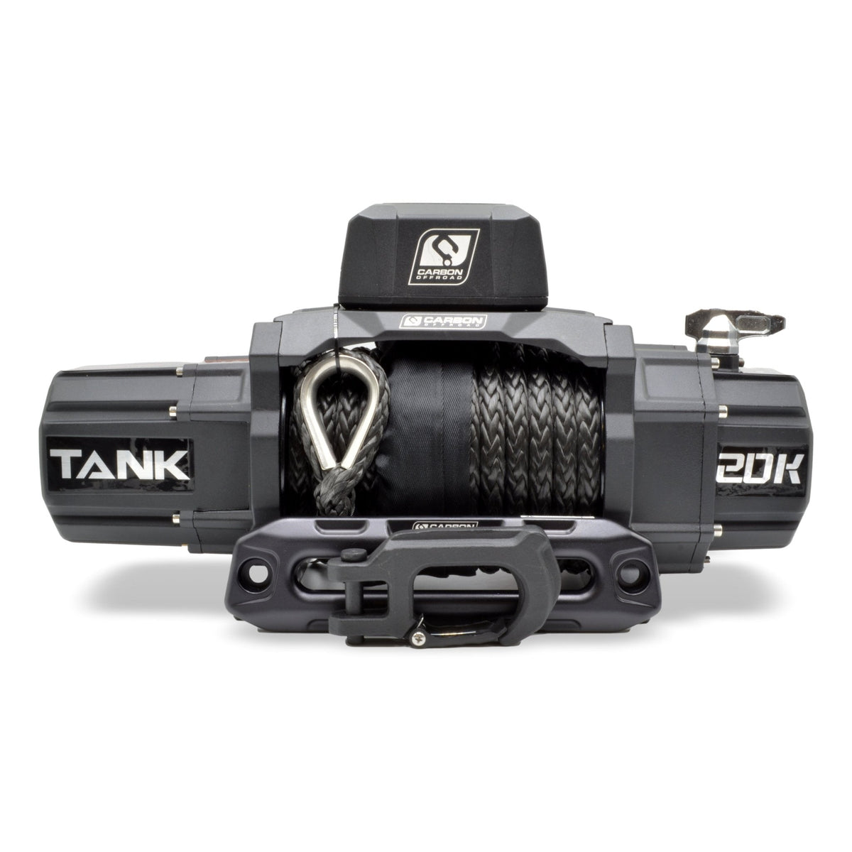 Carbon TANK - 20000lb Winch 24V [Clearance]-duckduckjeep-offroad-wrangler-gladiator-3d-jeep duck-custom duck-Jeep-The Quacktory-Fun Jeep Ducks-Ducks4Jeep