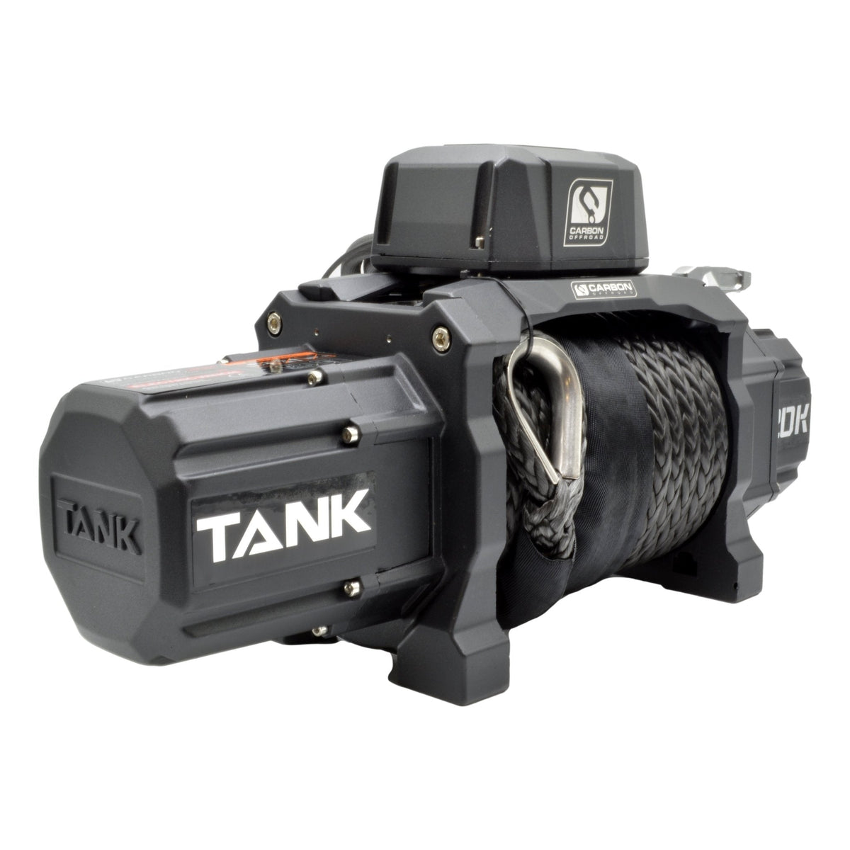 Carbon TANK - 20000lb Winch 24V [Clearance]-duckduckjeep-offroad-wrangler-gladiator-3d-jeep duck-custom duck-Jeep-The Quacktory-Fun Jeep Ducks-Ducks4Jeep