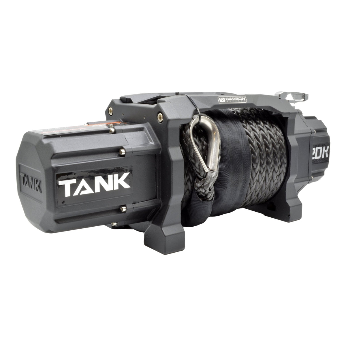 Carbon TANK - 20000lb Winch 24V [Clearance]-duckduckjeep-offroad-wrangler-gladiator-3d-jeep duck-custom duck-Jeep-The Quacktory-Fun Jeep Ducks-Ducks4Jeep