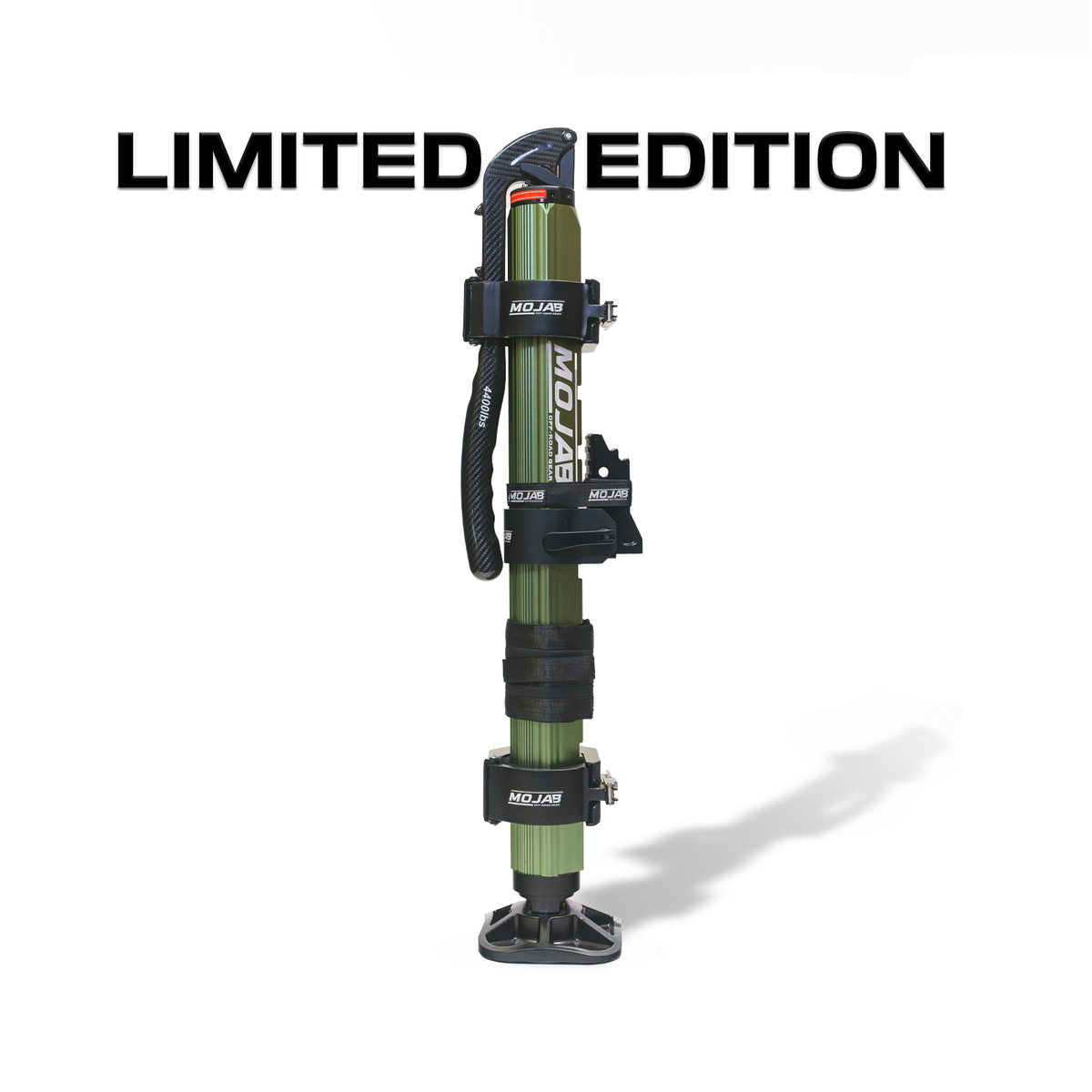 CarbonPro Hydraulic Jack with Clamps-Crocodile Green-Limited Edition-duckduckjeep-offroad-wrangler-gladiator-3d-jeep duck-custom duck-Jeep-The Quacktory-Fun Jeep Ducks-Ducks4Jeep