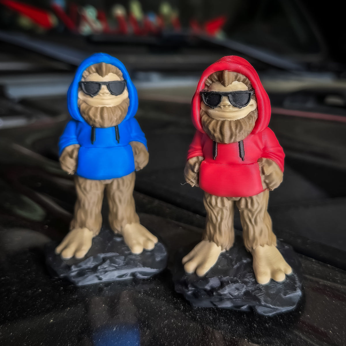 Chill Guy Bigfoot- DeskMate-duckduckjeep-offroad-wrangler-gladiator-3d-jeep duck-custom duck-Jeep-The Quacktory-Fun Jeep Ducks-Ducks4Jeep