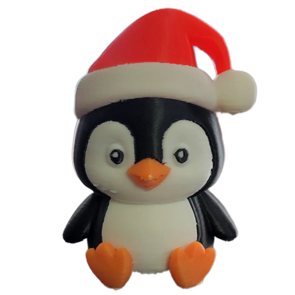 Christmas Penguin-duckduckjeep-offroad-wrangler-gladiator-3d-jeep duck-custom duck-Jeep-The Quacktory-Fun Jeep Ducks-Ducks4Jeep