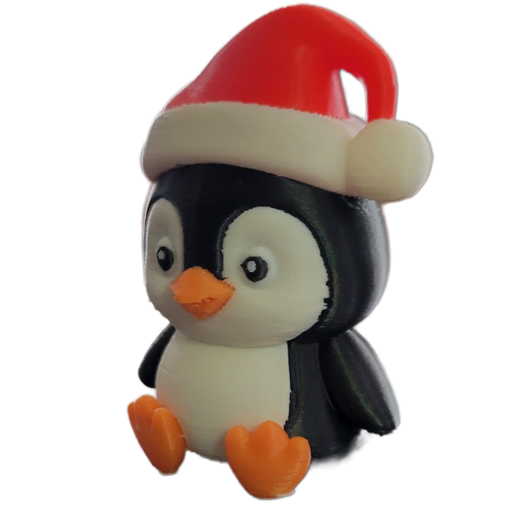 Christmas Penguin-duckduckjeep-offroad-wrangler-gladiator-3d-jeep duck-custom duck-Jeep-The Quacktory-Fun Jeep Ducks-Ducks4Jeep