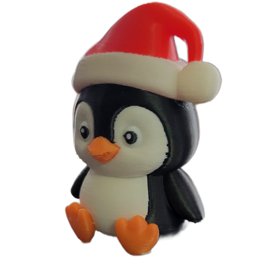 Christmas Penguin-duckduckjeep-offroad-wrangler-gladiator-3d-jeep duck-custom duck-Jeep-The Quacktory-Fun Jeep Ducks-Ducks4Jeep