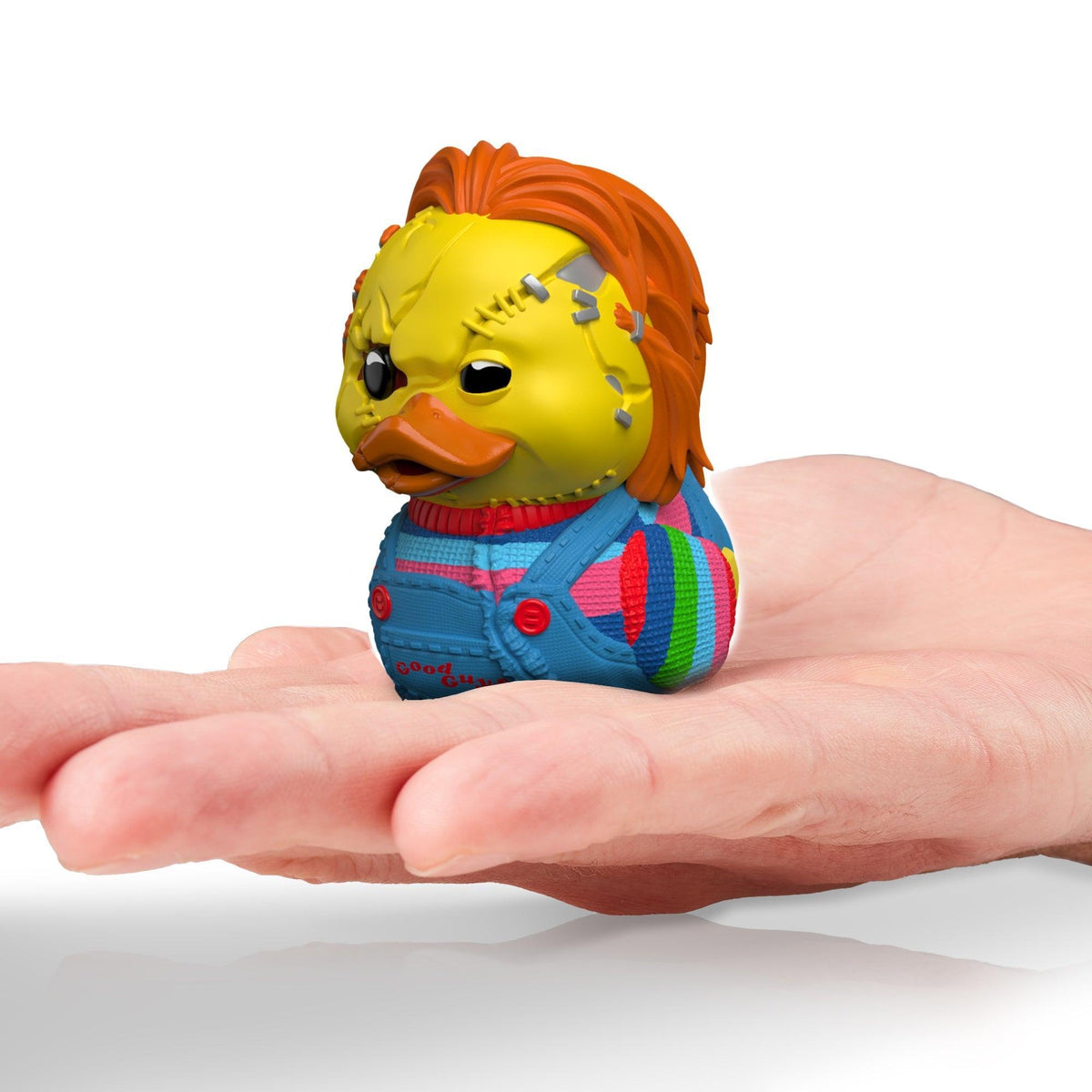 Chucky: Scarred Chucky TUBBZ (Mini Edition)-duckduckjeep-offroad-wrangler-gladiator-3d-jeep duck-custom duck-Jeep-The Quacktory-Fun Jeep Ducks-Ducks4Jeep