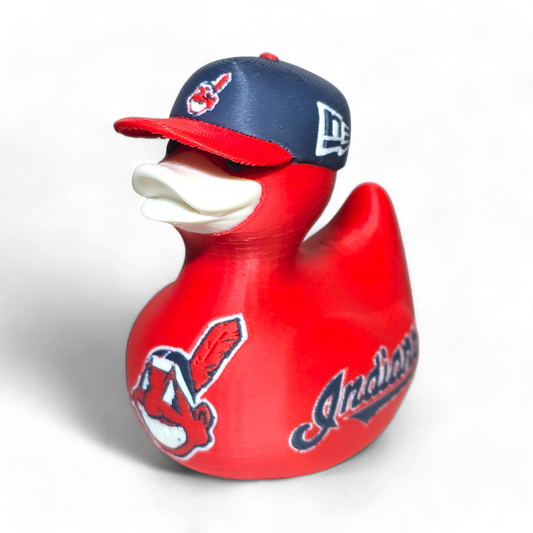Cleveland Indians Duck-duckduckjeep-offroad-wrangler-gladiator-3d-jeep duck-custom duck-Jeep-The Quacktory-Fun Jeep Ducks-Ducks4Jeep