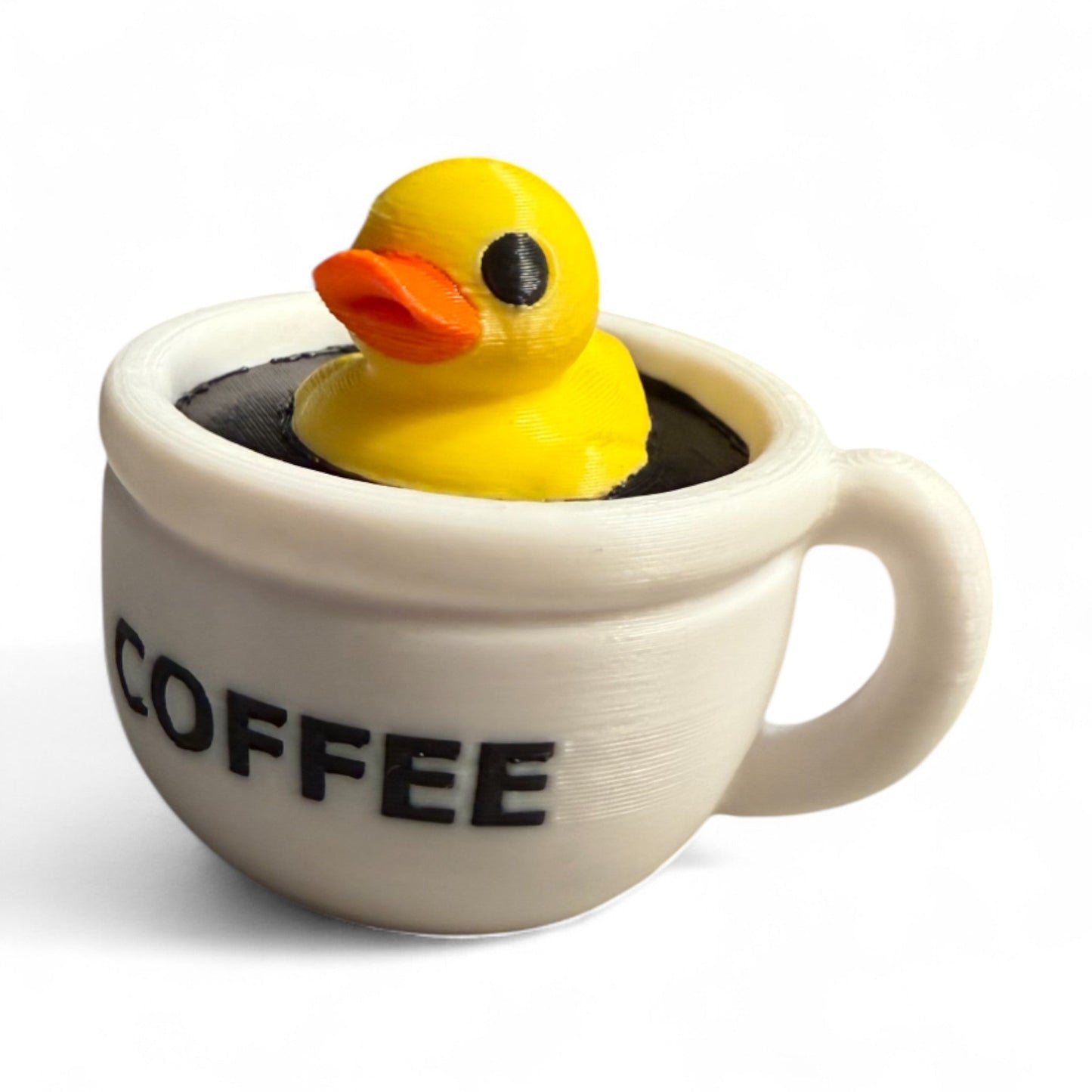 Coffee Duck – Cute Caffeine Gift for Coffee Lovers & Car Dashboard Fun