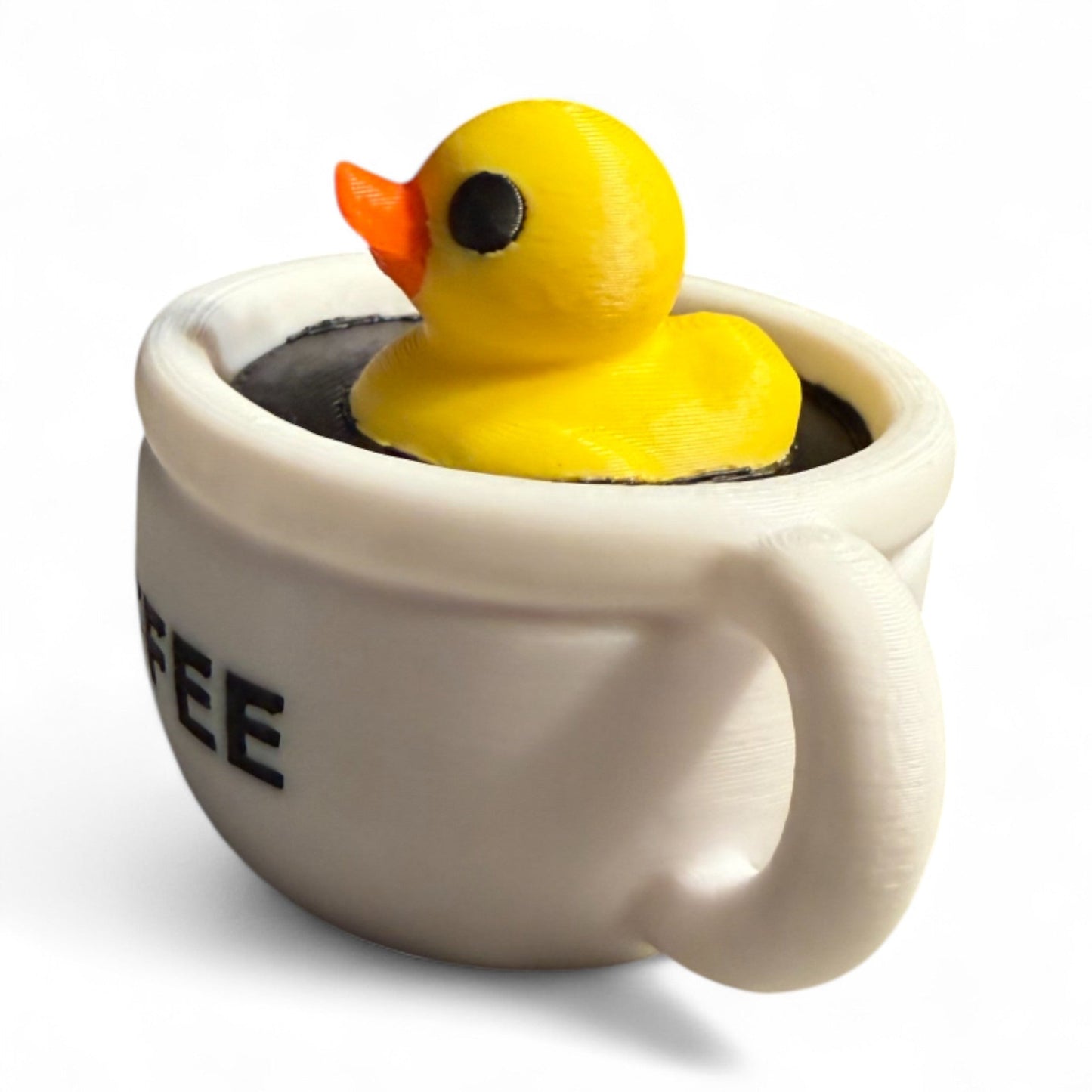 Coffee Duck – Cute Caffeine Gift for Coffee Lovers & Car Dashboard Fun