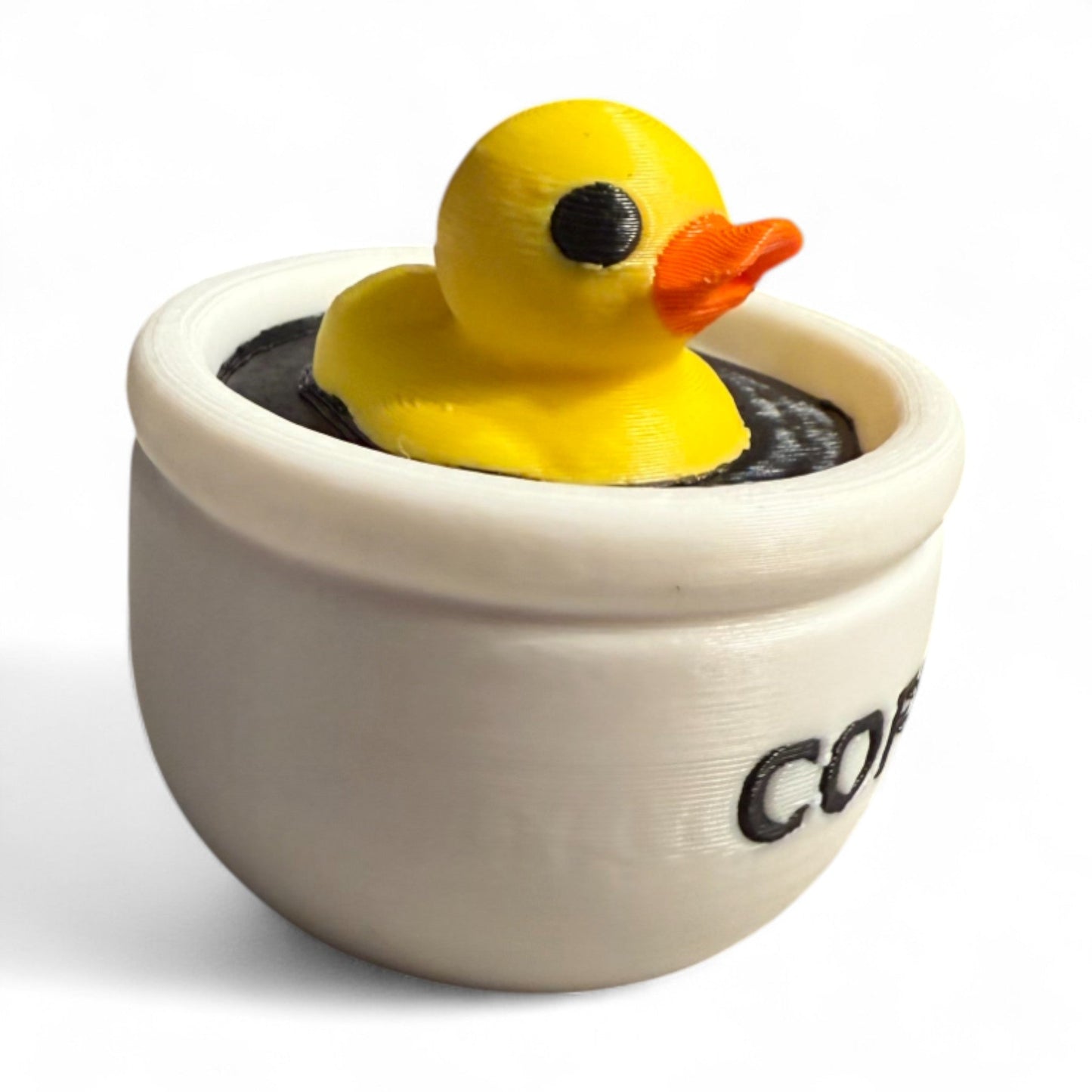 Coffee Duck – Cute Caffeine Gift for Coffee Lovers & Car Dashboard Fun