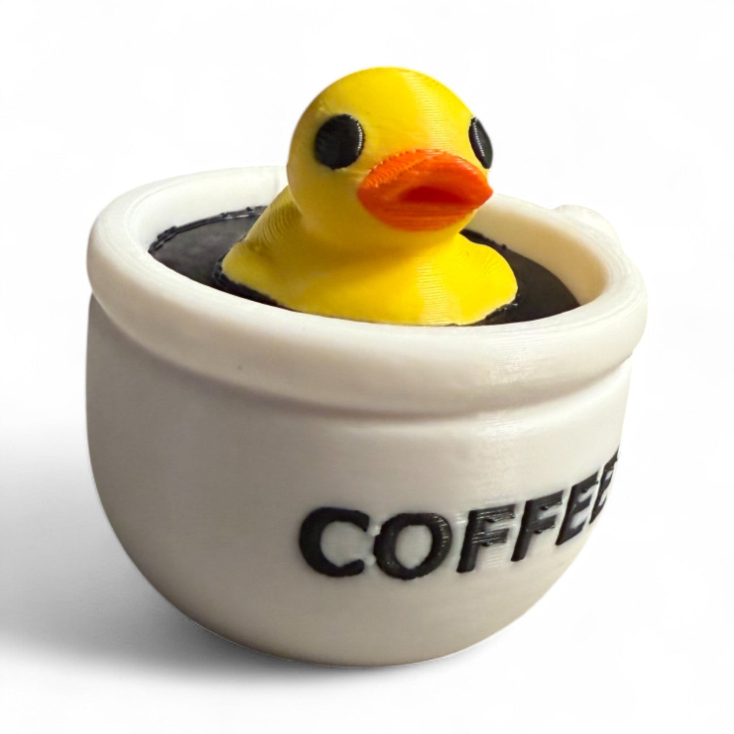 Coffee Duck – Cute Caffeine Gift for Coffee Lovers & Car Dashboard Fun