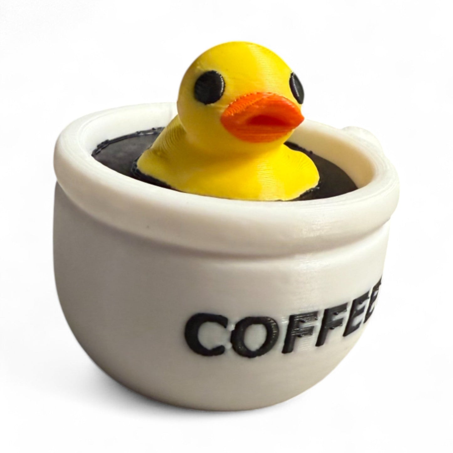 Coffee Duck – Cute Caffeine Gift for Coffee Lovers & Car Dashboard Fun