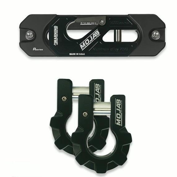 Color Matched Recessed Winch Shackle & Fairlead Kit + 3/4” Extreme Duty Aluminum Shackles (ceramic coated)lifetime warranty-duckduckjeep-offroad-wrangler-gladiator-3d-jeep duck-custom duck-Jeep-The Quacktory-Fun Jeep Ducks-Ducks4Jeep