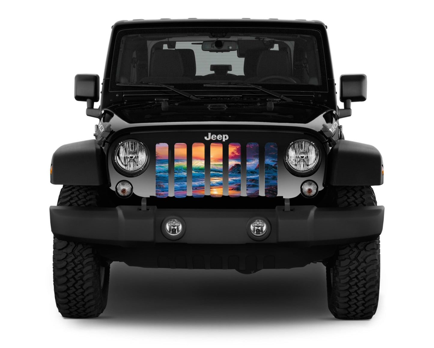 Colorful Beach Grille Insert