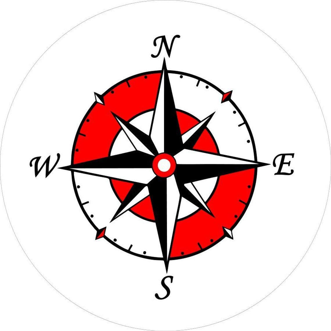Compass Star Spare Tire Cover-duckduckjeep-offroad-wrangler-gladiator-3d-jeep duck-custom duck-Jeep-The Quacktory-Fun Jeep Ducks-Ducks4Jeep