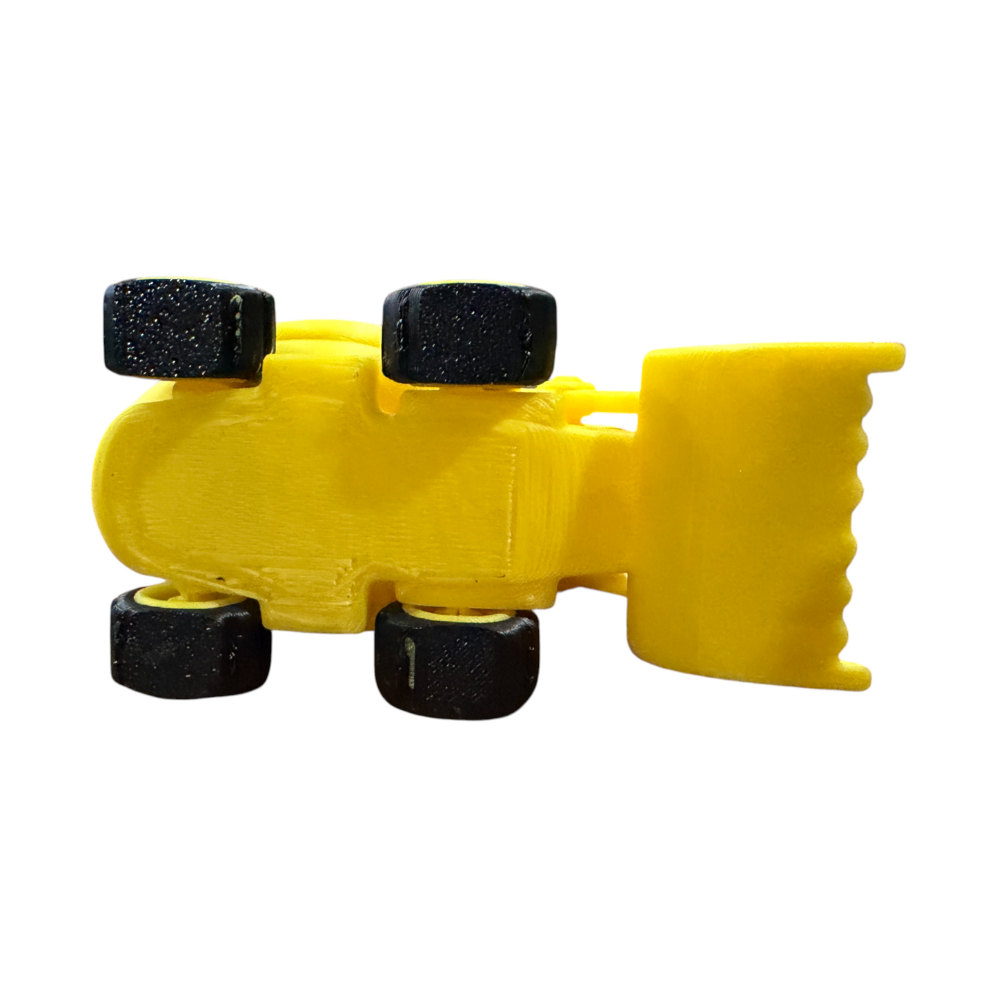 Construction Duck with Bulldozer – 3D Printed Worksite Duck Collectible