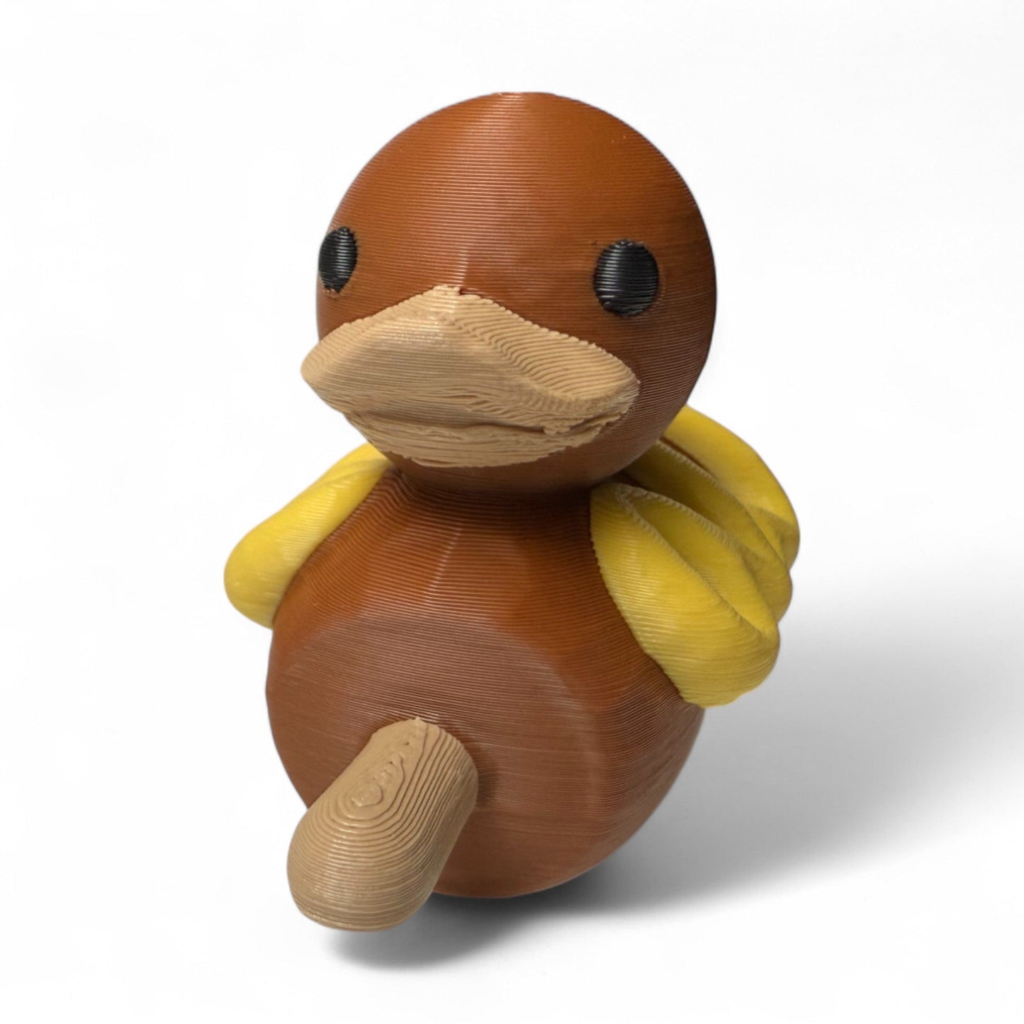 Corn Dog Duck – Funny Fair Food Duck with Toppings and Mustard Swirls | Gag Gift - Vehicle Dashboard