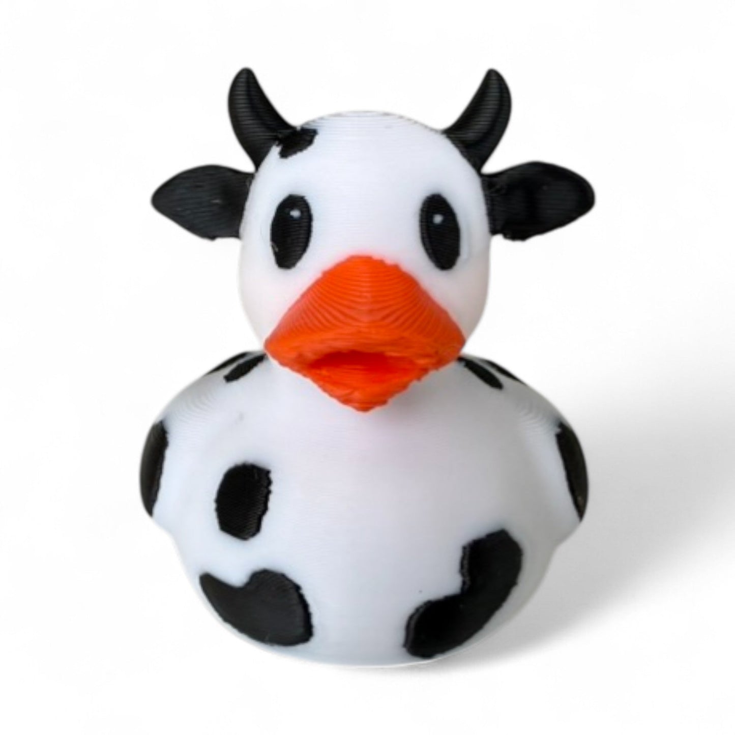 Cow Duck – Farmyard Rubber Duck Collectible for Dash, Farm & Gifts