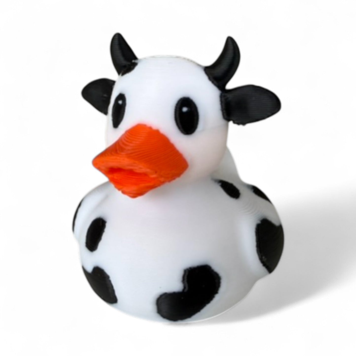 Cow Duck – Farmyard Rubber Duck Collectible for Dash, Farm & Gifts