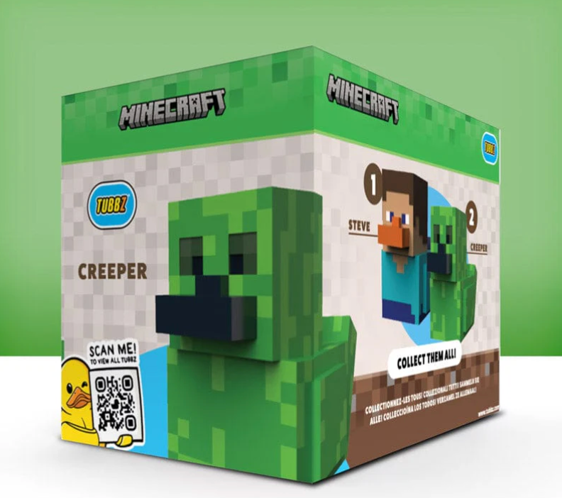 Creeper TUBBZ Collectible Duck – Boxed Edition-duckduckjeep-offroad-wrangler-gladiator-3d-jeep duck-custom duck-Jeep-The Quacktory-Fun Jeep Ducks-Ducks4Jeep