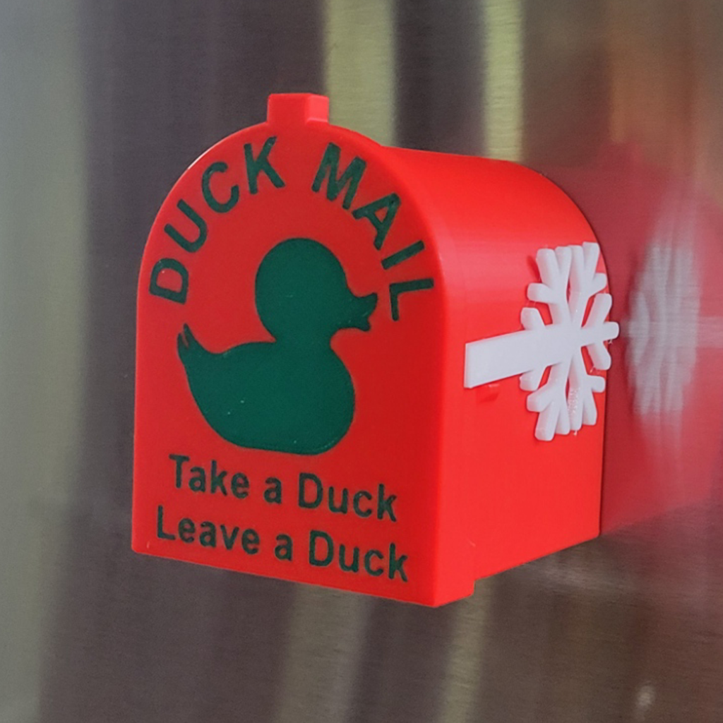 Cruise Duck Mailbox – Magnetic Cabin Door Duck Exchange Box | Take a Duck Leave a Duck | Cruise Ship Door Decor | Rubber Duck Mailbox-duckduckjeep-offroad-wrangler-gladiator-3d-jeep duck-custom duck-Jeep-The Quacktory-Fun Jeep Ducks-Ducks4Jeep
