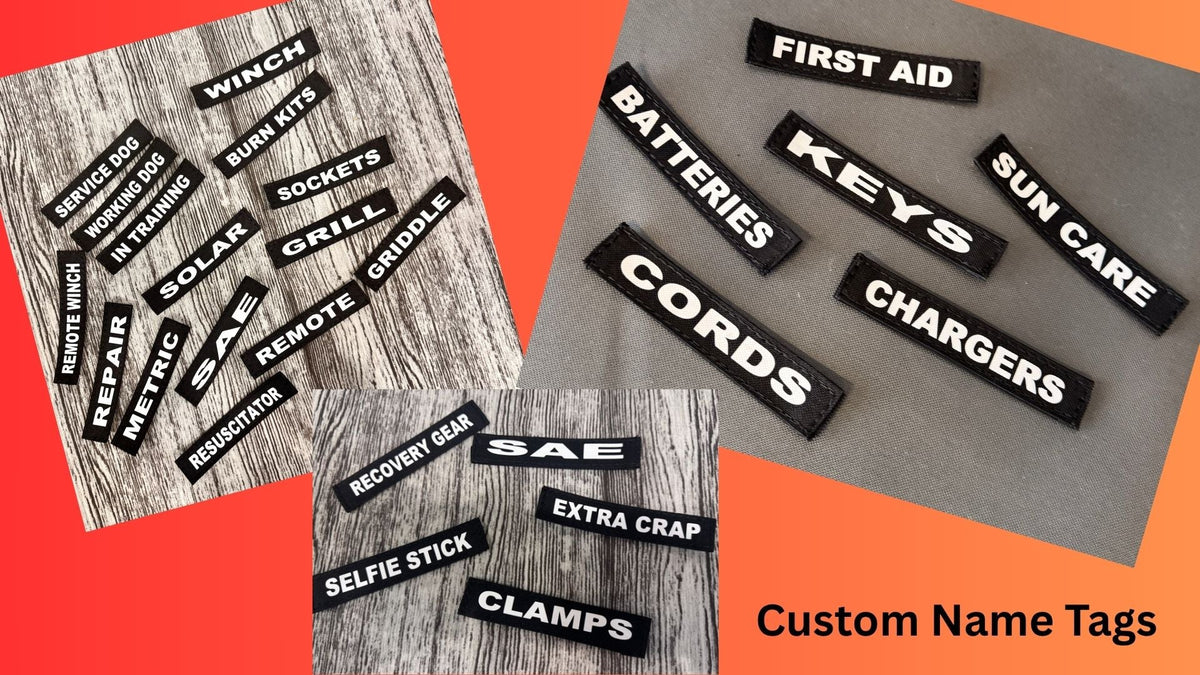 Custom Velcro Name Tags-duckduckjeep-offroad-wrangler-gladiator-3d-jeep duck-custom duck-Jeep-The Quacktory-Fun Jeep Ducks-Ducks4Jeep