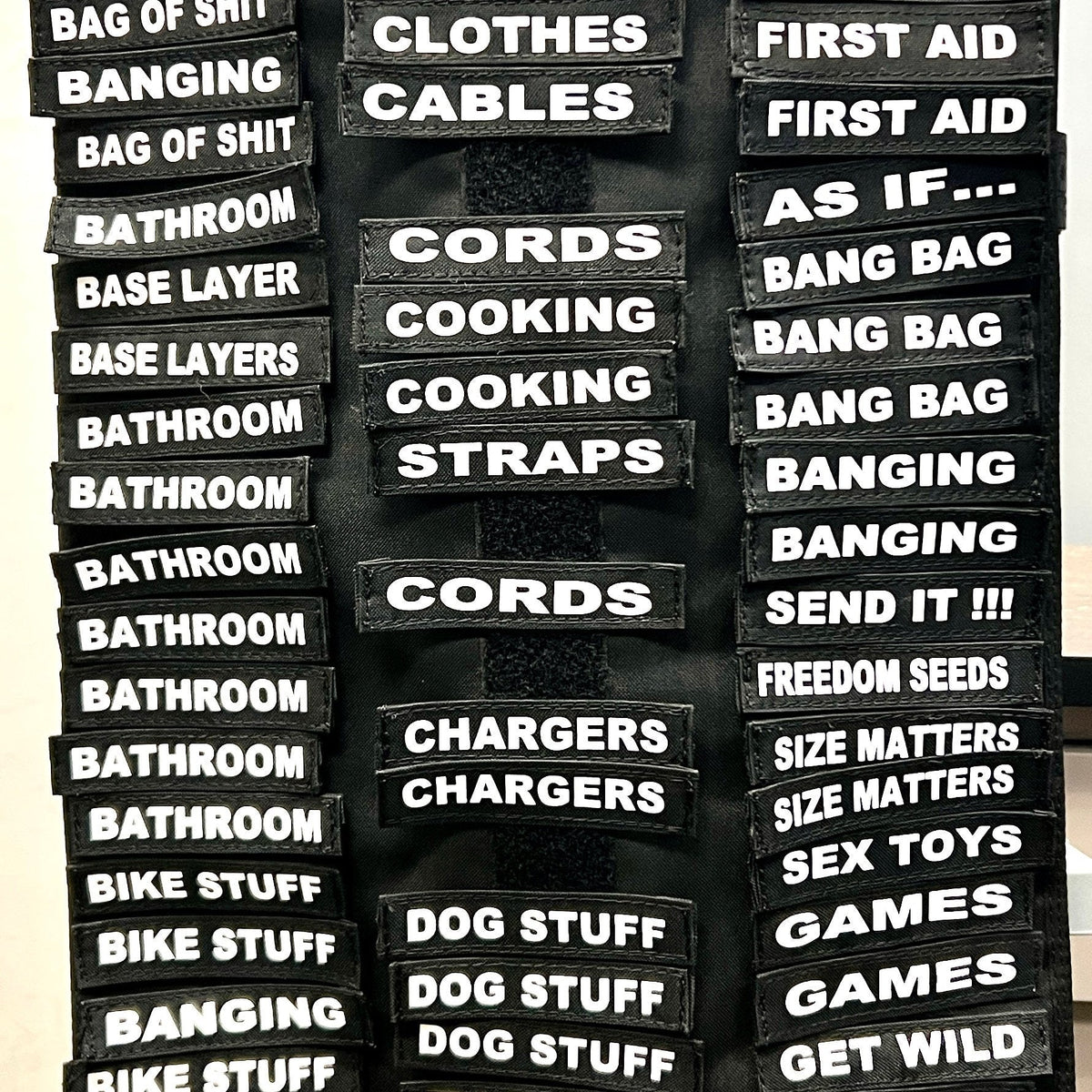 Custom Velcro Name Tags-duckduckjeep-offroad-wrangler-gladiator-3d-jeep duck-custom duck-Jeep-The Quacktory-Fun Jeep Ducks-Ducks4Jeep