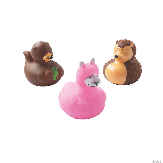 Cute Animals Rubber Ducks - by the dozen-duckduckjeep-offroad-wrangler-gladiator-3d-jeep duck-custom duck-Jeep-The Quacktory-Fun Jeep Ducks-Ducks4Jeep