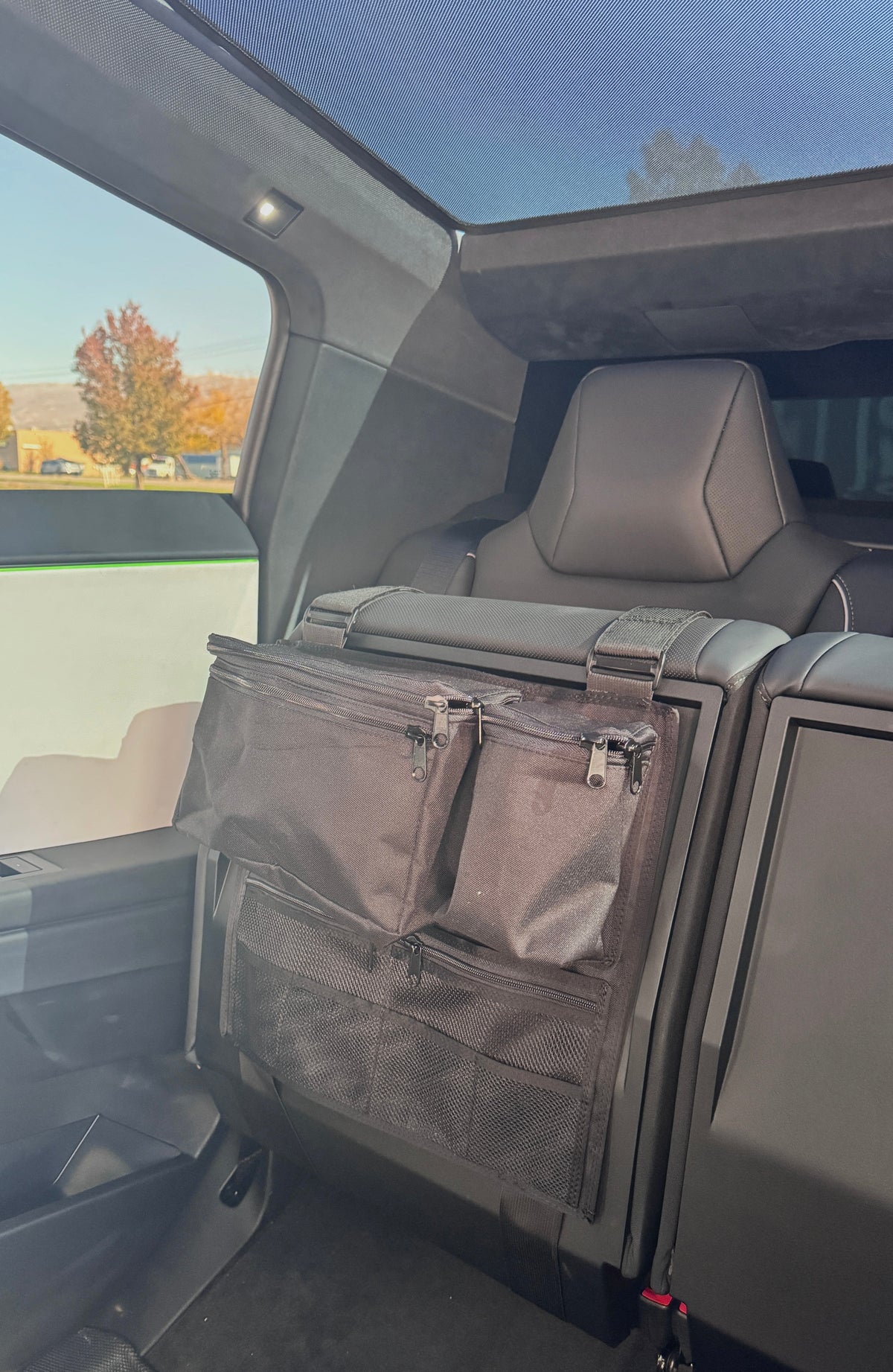 Cyber Truck Backseat Storage Solutions-duckduckjeep-offroad-wrangler-gladiator-3d-jeep duck-custom duck-Jeep-The Quacktory-Fun Jeep Ducks-Ducks4Jeep