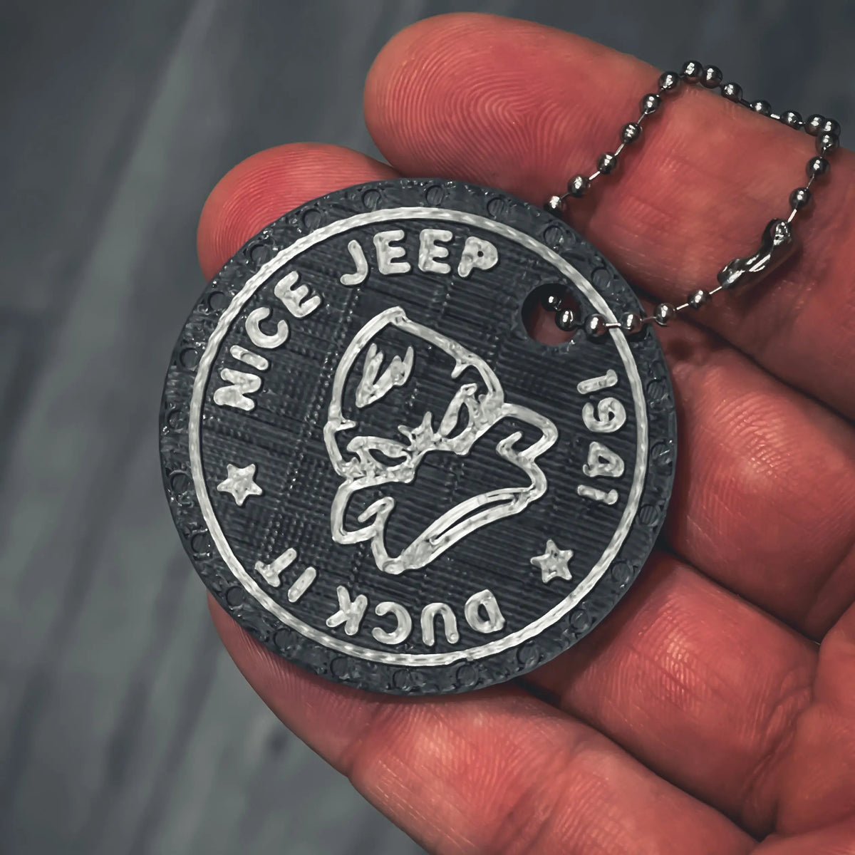 DUCK IT KeyChain-duckduckjeep-offroad-wrangler-gladiator-3d-jeep duck-custom duck-Jeep-The Quacktory-Fun Jeep Ducks-Ducks4Jeep