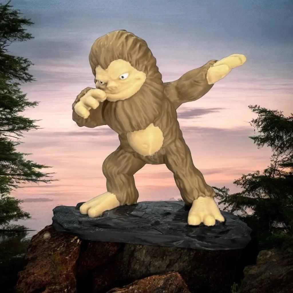 Dabbin’ Bigfoot - DeskMate-duckduckjeep-offroad-wrangler-gladiator-3d-jeep duck-custom duck-Jeep-The Quacktory-Fun Jeep Ducks-Ducks4Jeep