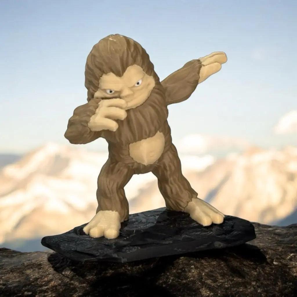 Dabbin’ Bigfoot - DeskMate-duckduckjeep-offroad-wrangler-gladiator-3d-jeep duck-custom duck-Jeep-The Quacktory-Fun Jeep Ducks-Ducks4Jeep