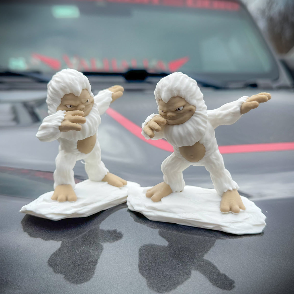 Dabbin’ Yeti - DeskMate-duckduckjeep-offroad-wrangler-gladiator-3d-jeep duck-custom duck-Jeep-The Quacktory-Fun Jeep Ducks-Ducks4Jeep